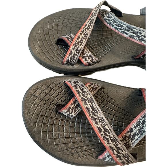 Men’s Chaco Z/1 Classic Black Gray Adjustable Sandals Size 13 main image 4
